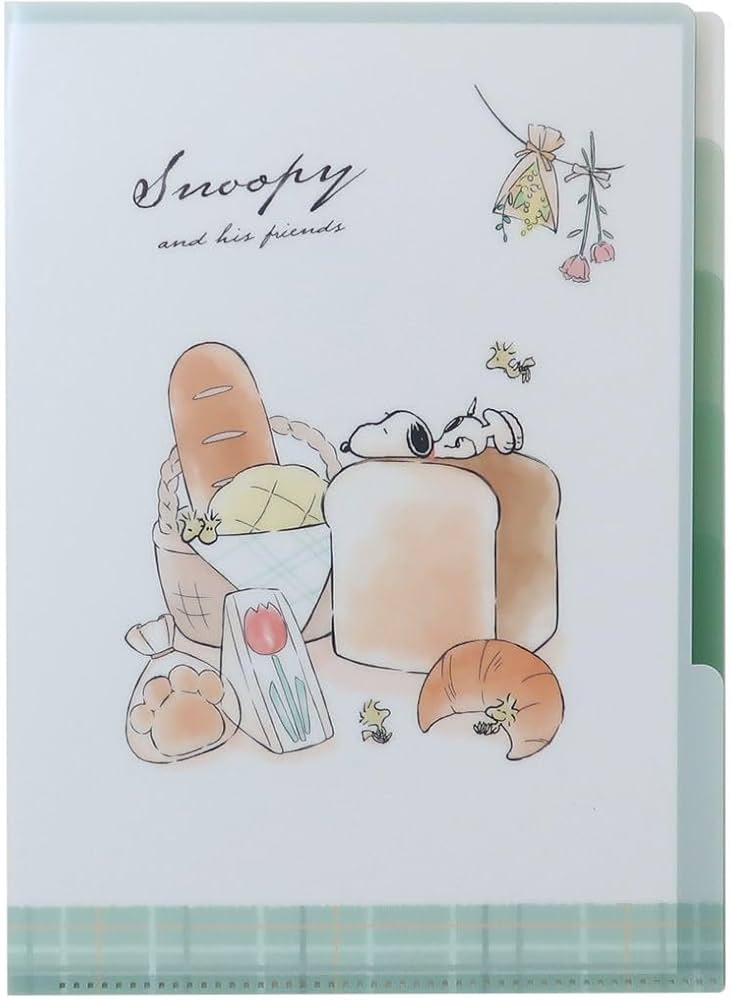 Amazon | スヌーピー [ポケットファイル]5インデックス クリア